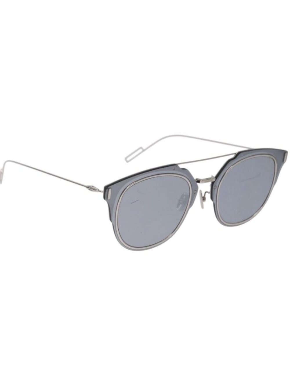 Christian Dior DIOR HOMME Sunglasses metal Silver
